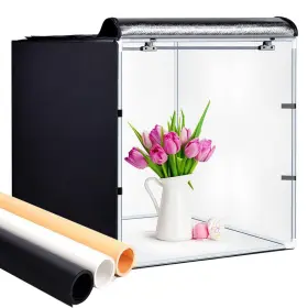 Glzwig 757915011309 Lightbox Glz 32x32 Inch Photo Studio Light Box Shooting Tent Kit With Dimmab