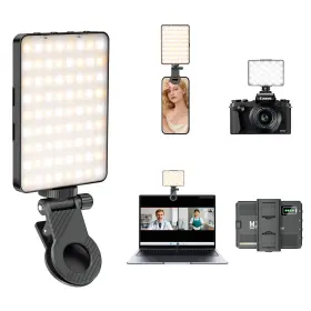M15-1 Gmetal Led Portable Selfie Light Video Conference Lighting Quality Black
