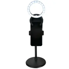 Gnbi 853248014854 Ring Light With Metal Disc Stand 12 Inch H 2w Black