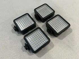 Led64 Godox 192223226005 Dimmable Continuous On Camera Led Panel Video Light 4 Pack