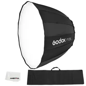 Sl200ii Godox 608065942619 P120l 120cm Deep Parabolic Bowens Mount Softbox For Sl-60w Sl150ii Sl