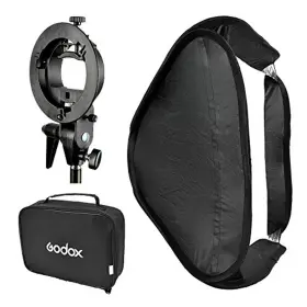 Godox 611864747002 Softbox With S Type Bracket Bowens Mount Holder Foldable Mini Size 8080cm