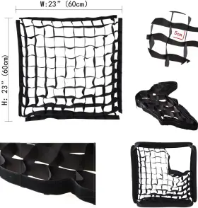 Godox 611864747217 Honeycomb Eggcrate Soft Grid For 24 Inch 60x60cm Softbox Only #3