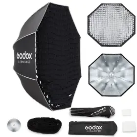 Ul-octa120 Godox 663992146271 Softbox 47.2 Inch /120cm Octagonal Quick-release Umbrella Desi