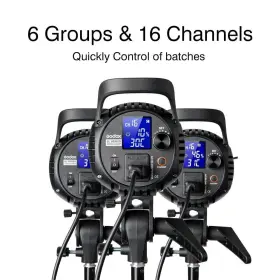Sl-60w Godox 711811903144 Upgrade Version Led Video Light Cri95 Qa 90 5600 300k Bowens Mount L #3