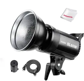 Sl-60w Godox 711811903144 Upgrade Version Led Video Light Cri95 Qa 90 5600 300k Bowens Mount L