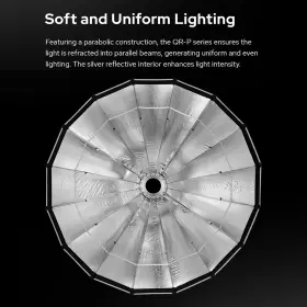 Qr-p90t Godox 768592785261 90cm/35.4in Quick Release Parabolic Softbox Professional Foldable Sof #3