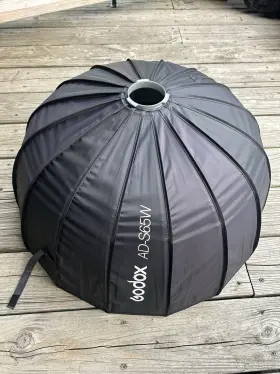 Ad-s65w Godox Portable Softbox 25.6inch/65cm Mount Slightly Used Read