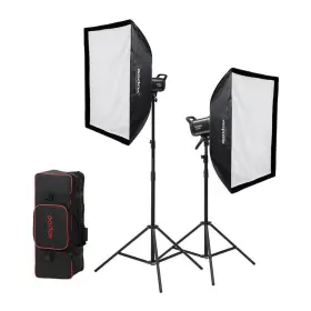 Sl60iib Godox Dox1968 Video Bicolor 2 Light Kit With App Control And Compact Size