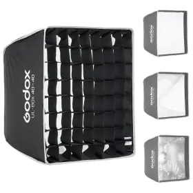 F-alus-0909040 Godox Ul-box-40 16 Inch X16 Square Softbox With Bowens Mount /40cm Folding Quick Re