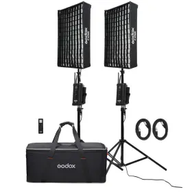 Fl100-k2 Godox Fl100 100w Flexible Led 2-light Kit #fl100-k2