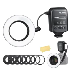 Gg-ml-150 Godox Ml150ii Macro Ring Flash On Camera Cct 5800k 200k Recycle Time 0.1-2s For Fuj