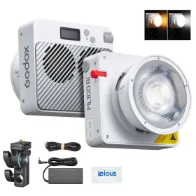 Glpa0707082237dd Godox Ml100bi Bi-color Led Video Light 100ws 34300 Lux Cri 97 Tlci 98 2800