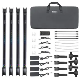 Gotl60-4k Godox Tl60 Rgb Tube Light 4-light Kit #gotl60-4k