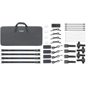 Gotl604lk Godox Tl60 Rgb Tube Light 4-light Kit