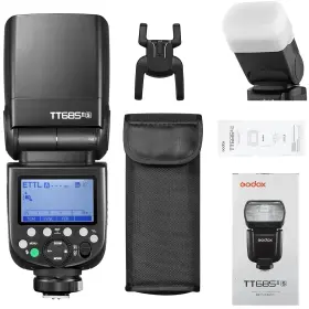 Hh3993-fba Godox Tt685ii-s Ttl Hss 1/8000s Gn60 2.4g Wireless Master Slave Off Flash Speedlite
