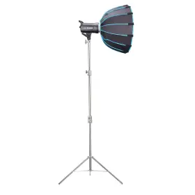 Hl-au-gd-10034 Godox Sl-60w Kit With Softbox And 2.8m Stainless Steel Light Stand Led Video