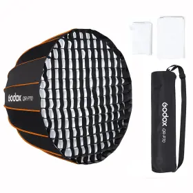 Hl-au-gd-10062 Godox Qr-p70 27.5 Inch / 70cm Parabolic Softbox Bowens Mount Quick Release Parabol