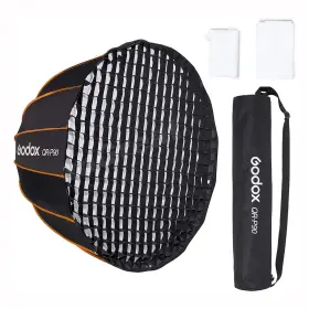 Hl-au-gd-10073 Godox Qr-p90 35.4 Inch/90cm Parabolic Softbox Bowens Mount Quick Release