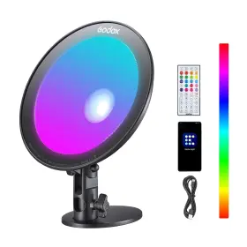 Inde-s-0703002 Godox Cl10 Rgb Ambient Light 36000 Colors Led Atmosphere Background With