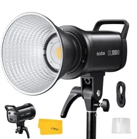 Jp-sl100d Godox Sl100d Led Video Light 100w Tlci 97 Cri 96 5600k Continuous Lighting 8 Fx Li