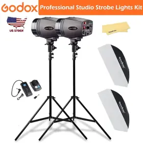 K-180a Godox 110v Portable Mini Master Studio Flash Ms50 70cm Softbox
