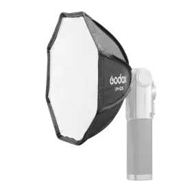 Lm-s25 Godox Mini Octagonal Softbox Diffuser Compatible With Lux Master Retro Camer
