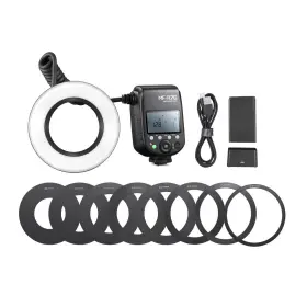 Mf-r76 Godox Us Macro Led Ring Camera Flash Light For Dslr Canon Nikon Sony Fuji