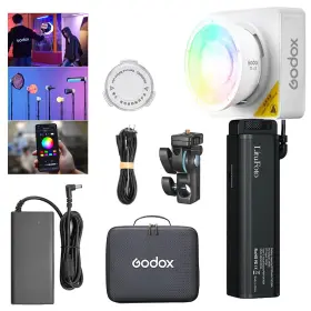 Opencloud-ml100bi Godox K1 Ml100r Rgb Led Light 110w Ml100 Video 1800k-10000k Full Color With Ba