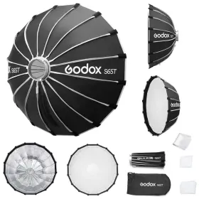 S85ts120t Godox S65t/s85ts120t Softbox S65t 65cm/25.6in Quick Release Umbrella Bowens Mount With Re