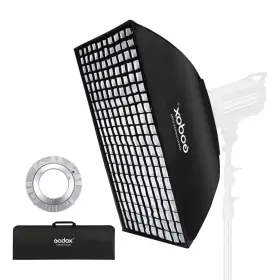 Sb-fw80120 Godox 80x120 Centimeters/ 32x48 Inches Softbox Lighting With Grid Beehive And Bowens