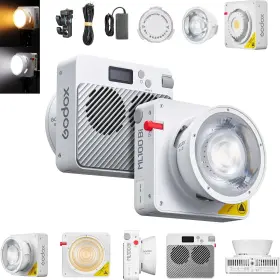Sbgd-ml100bi Godox Ml100bi 120w Bi-color Led Video Light 2800k-6500k Cob Continuous Outpu