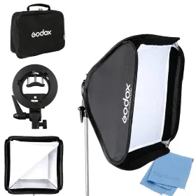 Sfuv80cm Godox 32 Inch X 80cmx80cm Foldable Universal Softbox With S Style Speedlite Bracket