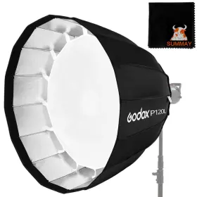 Smp120l Godox Deep Parabolic Softbox Bowens Mount Light Version P120l 120cm/48 Reflector Fo