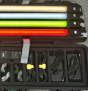 Tl120-k4 Godox Rgb Led Tube Light 4ft 4-light Kit With Hard Case And Remote