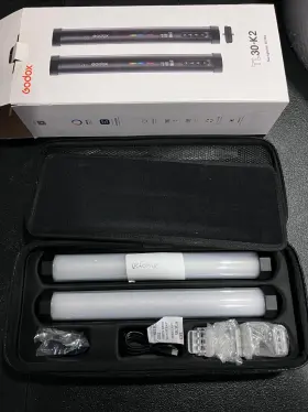 Tl30-k2 Godox As-is Defective Rgb Tube Light 2-light Kit