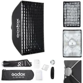 Ul-box-60 Godox 90 Softbox Ul-60x90 Large Rectangular Quick-release Umbrella Bowens Mou