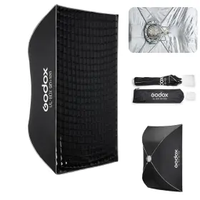 Ul-90x120 Godox Ul-box-90 120 Softbox Large Rectangular Quick-release Umbrella Bowens Mo