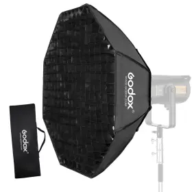 Vxfw120cm Godox Octagon Softbox 47 Inch 120cm Bowens Mount And Honeycomb Grid For M