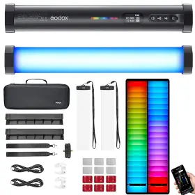 Wsh-tl30-k2 Godox Tl30-k2 Rgb Led Light Full-color Tube Wand Cri97 Tlcl99 2700k-6500k Ad