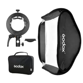 Ad200 Godox Z0105 31x31inch 80x80cm Foldable Softbox Diffuser With S-type Bracket For V1