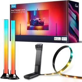H605a111 Govee Tv Backlight 3 Lite Kit 11.8ft Rgbicw Wi-fi Led For 55-65in Tvs With Camera