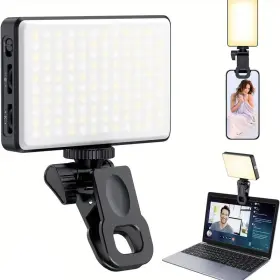 Cv147480 Gowlax Led Video Soft Light Panel Phography 120 Lights 5000mah Color Filters