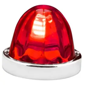 92432 Grand General Stainless Steel Watermelon Glass Lens Kit For #1156 Red 1156 Bulb Base