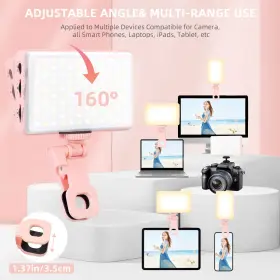 Greatlpt 753252415107 Selfie Light 120 Led 2500k-9000k Dimmable Cri 95 3000mah Rechargea #2