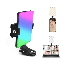 Rgb-68 Greatlpt Rgb Phone Light Clip 360 Full Color Selfie For 2500k-8500k Cr