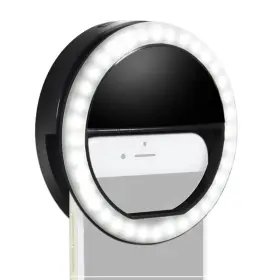 Gsa 691215482790 New Soft Light Cell Phone Selfie Ring With 3 Settings Black