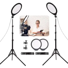 Sc-2103 Gskaiwen 12inch Full-screen Ring Light Photography Lighting Led Studio Panel Video Lig
