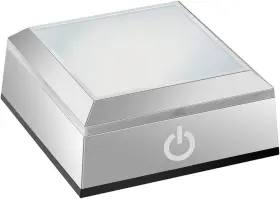 Guoji 313050384373 Led Light Base For Crystal 3d Glass Art Colorful Lighted Square Stand Display Pl
