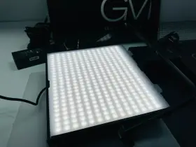 672s-b Gvm Bi-color Led Light Panel Photography Lighting Kit - 2 Panels More #3